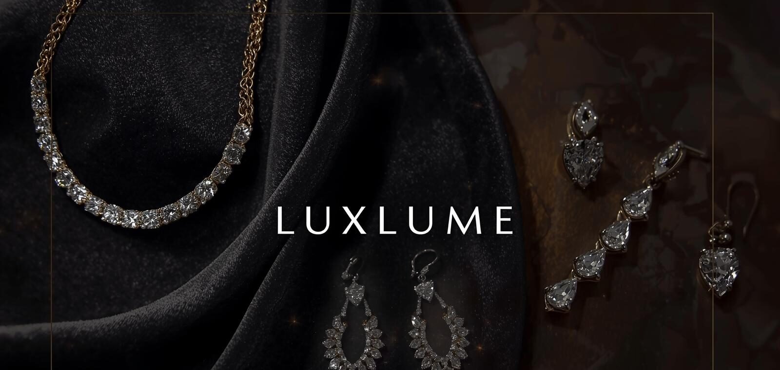 create website banner for jewellery website with name of luxlume without header (2)